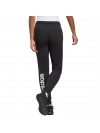 Dámske nohavice - tepláky adidas Essentials Linear French Terry Cuffed Black IC6868